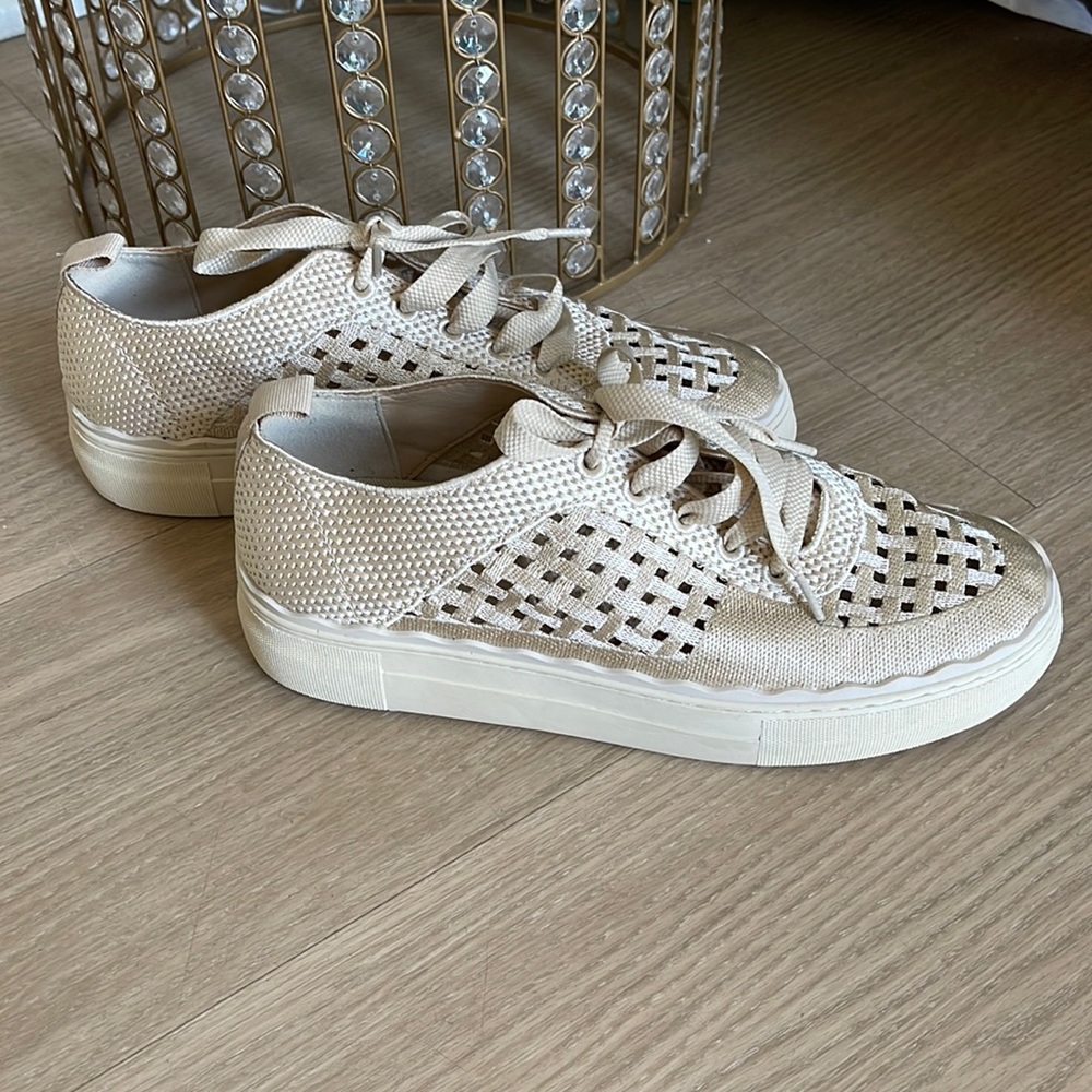 Vince Camuto Knit Platform Sneakers